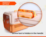 Transporter za pse IATA standard FC1003 (66cm D x 47cm Š x 46cm V)