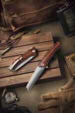 Lovački Nož Trivisa Sag-01 Handmade Convex Edge,3.74" Hand Satin D2 Steel,Ironwood Handle