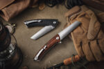Lovački Nož Trivisa Sag-01 Handmade Convex Edge,3.74" Hand Satin D2 Steel,Ironwood Handle