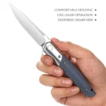 Lovački Nož Trivisa Leominor-03G Liner Lock,3.54" K110 Steel,G10 Handle