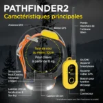Ogrlica za praćenje pasa u lovu Dogtra Pathfinder II