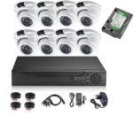 Komplet video nadzor sa 8 kamera & DVR snimač  & 1TB Hard disk