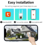 Nadzorna Kamera Tuya D7M 2MP WiFi
