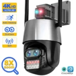 Kamera za nadzor P10-SM8  8X zoom Ultra HD 4K