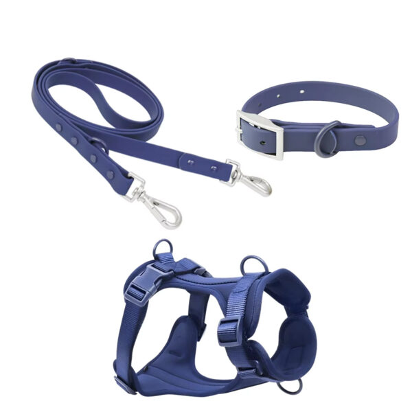 Povodac & Am & Ogrlica Komplet blue