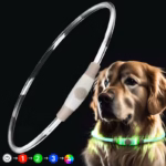 Led svetleća ogrlica u boji 70cm