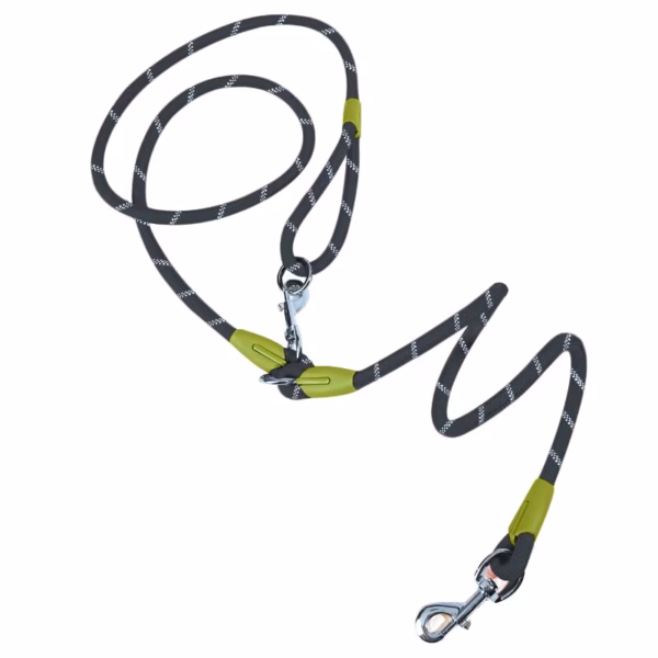 Povodac iz dva dela running hands free black