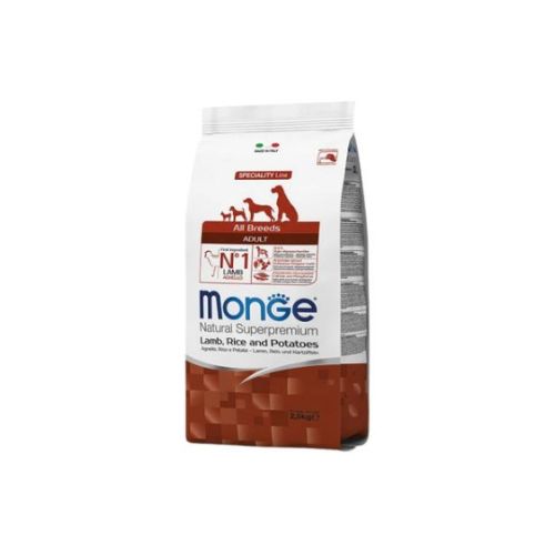Monge All Breeds Adult Jagnjetina, Pirinač i Krompir 12kg