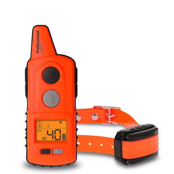 Ogrlica za dresuru pasa Dogtrace D-1000 Professional orange (1000m)